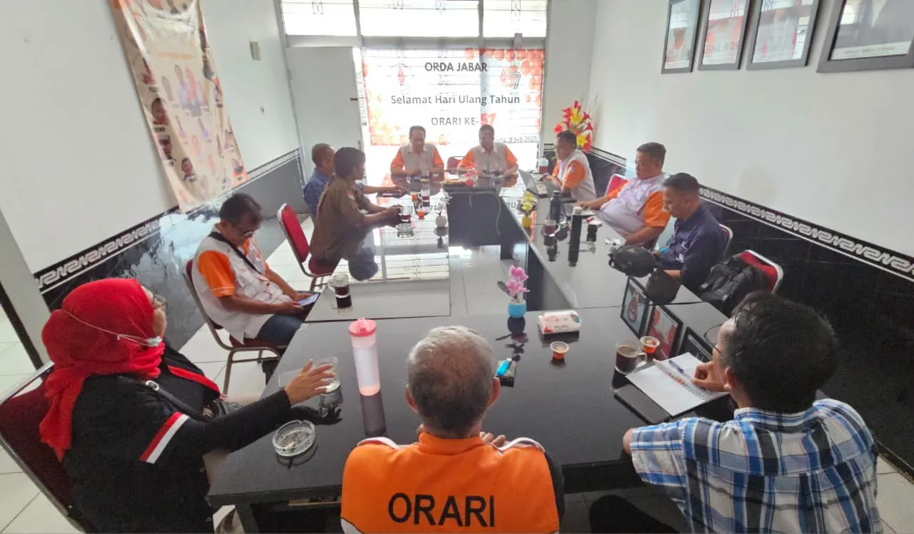 Audiensi ORARI Lokal Kabupaten Purwakarta Bersama ORARI Daerah Jawa Barat