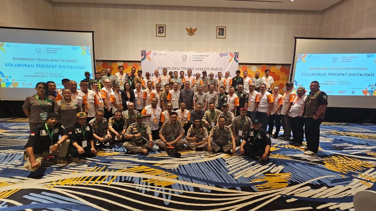 Bimbingan Teknis Amatir Radio - KOMDIGI