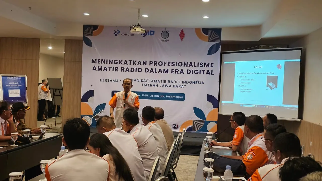 Bimbingan Teknis Amatir Radio - KOMDIGI