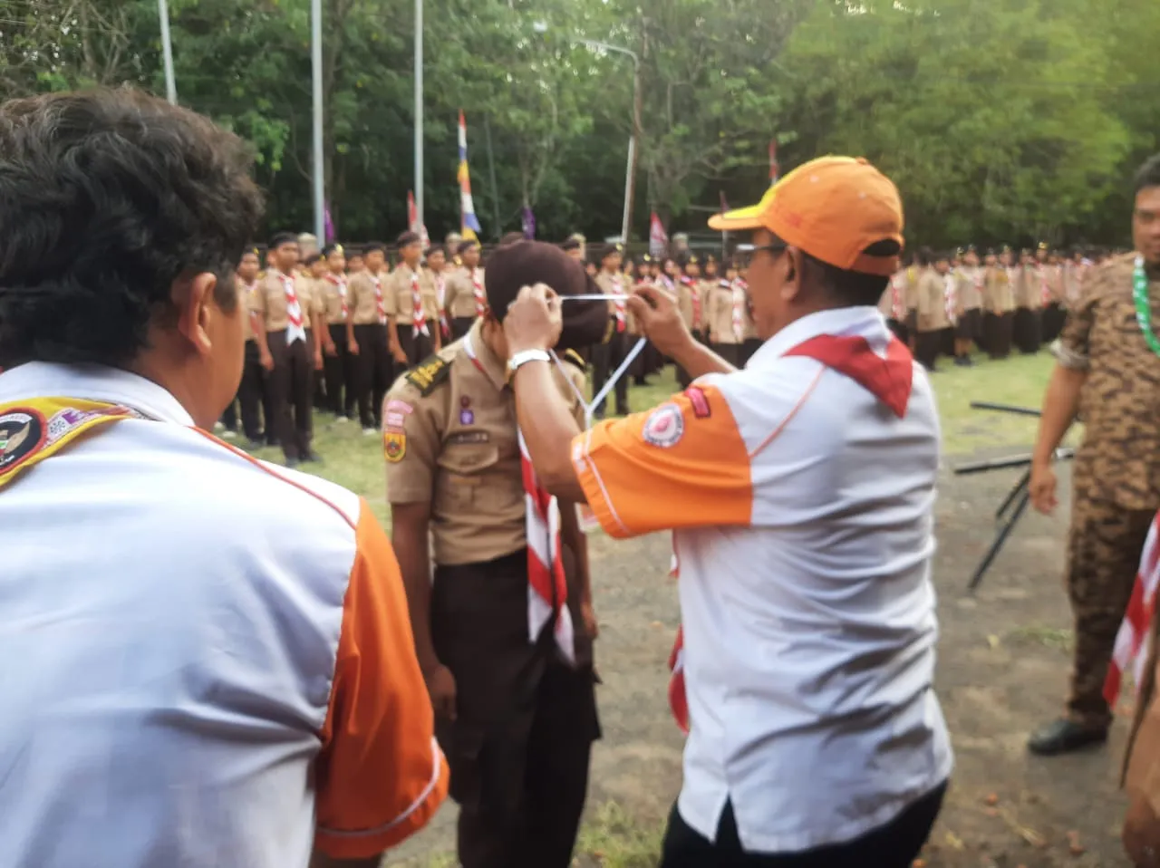 Pembukaan JOTA-JOTI 2025 Kwarcab Cirebon Bersama ORARI Lokal Cirebon