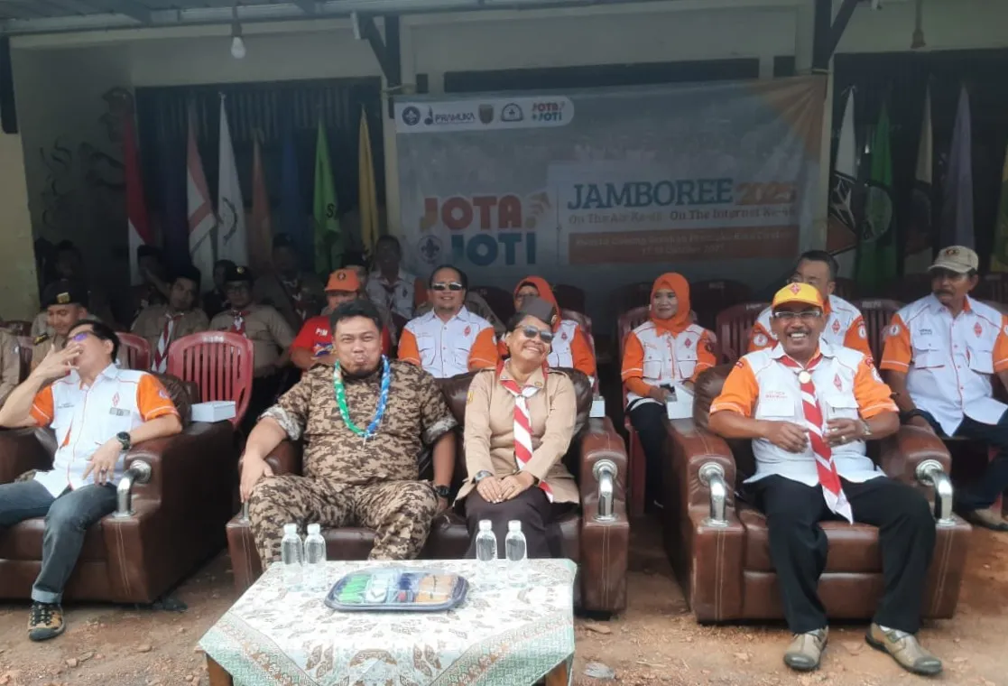Pembukaan JOTA-JOTI 2025 Kwarcab Cirebon Bersama ORARI Lokal Cirebon