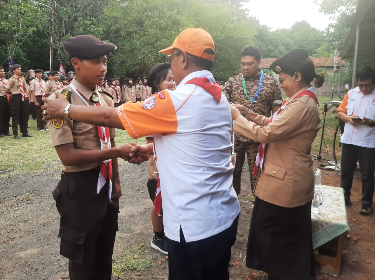Pembukaan JOTA-JOTI 2025 Kwarcab Cirebon Bersama ORARI Lokal Cirebon