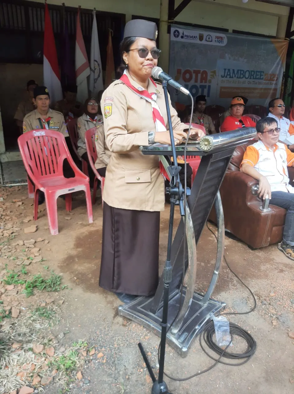 Pembukaan JOTA-JOTI 2025 Kwarcab Cirebon Bersama ORARI Lokal Cirebon
