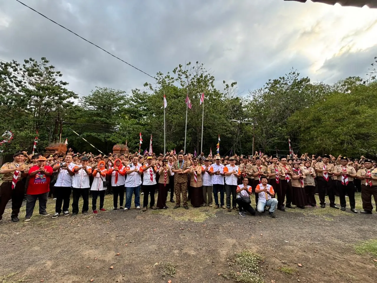 Pembukaan JOTA-JOTI 2025 Kwarcab Cirebon Bersama ORARI Lokal Cirebon
