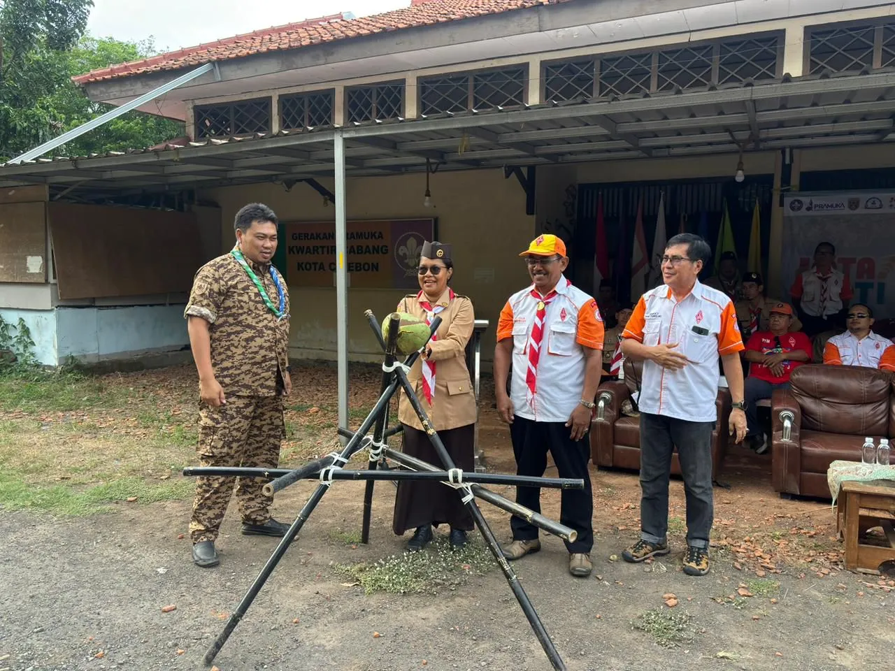 Pembukaan JOTA-JOTI 2025 Kwarcab Cirebon Bersama ORARI Lokal Cirebon