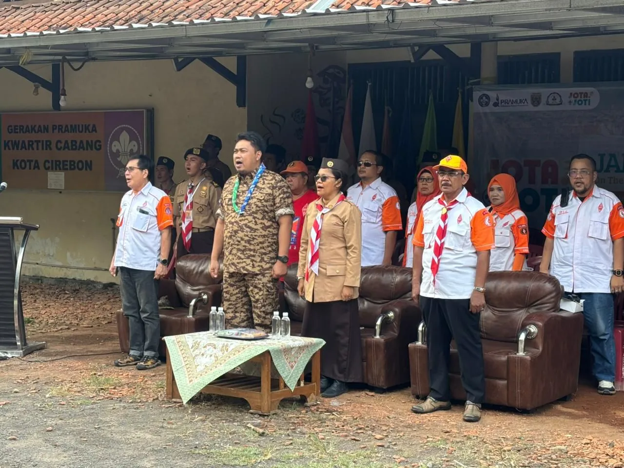 Pembukaan JOTA-JOTI 2025 Kwarcab Cirebon Bersama ORARI Lokal Cirebon