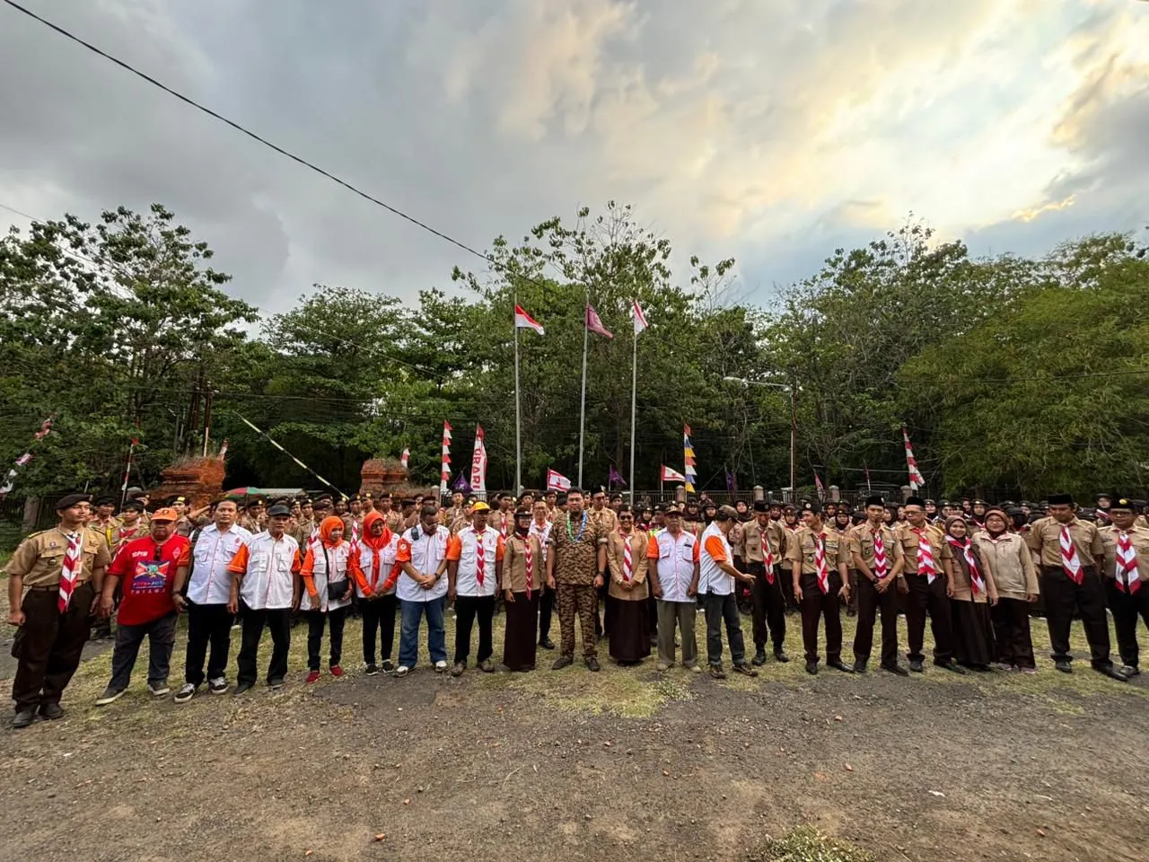 Pembukaan JOTA-JOTI 2025 Kwarcab Cirebon Bersama ORARI Lokal Cirebon