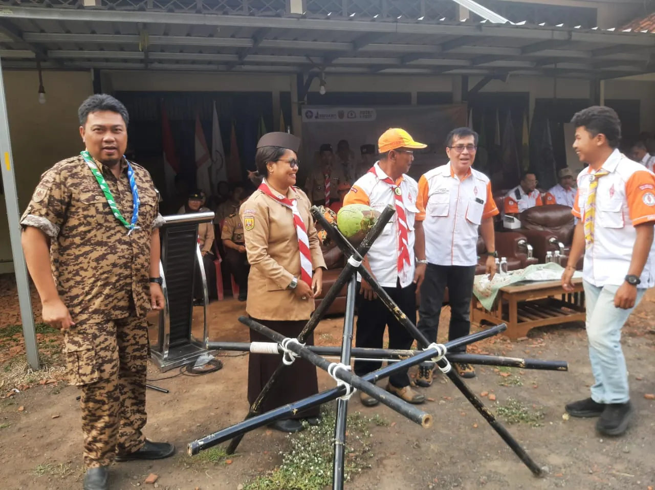 Pembukaan JOTA-JOTI 2025 Kwarcab Cirebon Bersama ORARI Lokal Cirebon