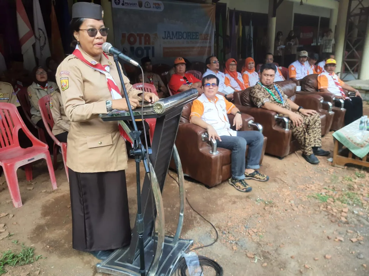 Pembukaan JOTA-JOTI 2025 Kwarcab Cirebon Bersama ORARI Lokal Cirebon