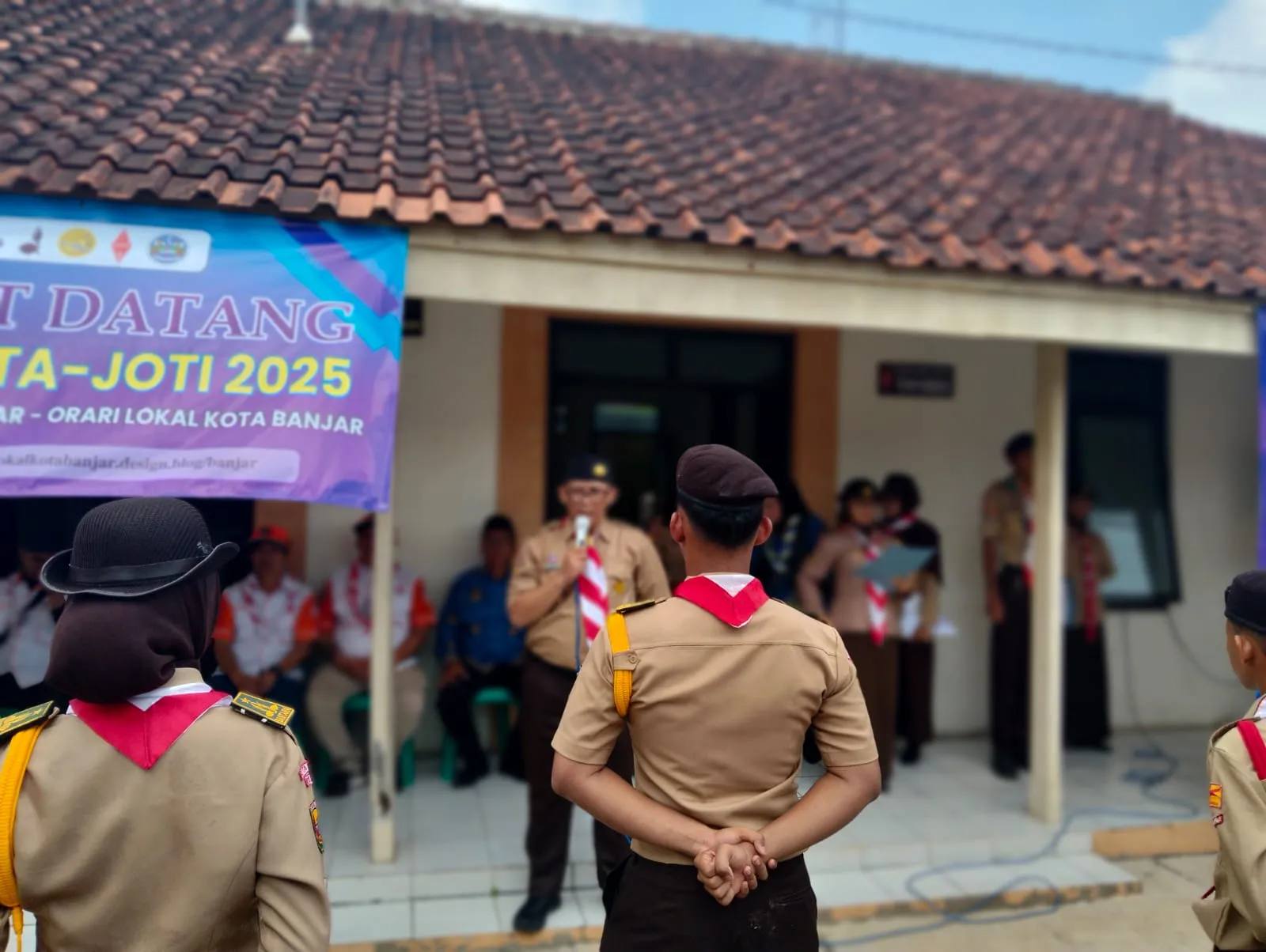 Pembukaan JOTA-JOTI 2025 di Kwarcab Kota Banjar Didukung ORARI Lokal Kota Banjar