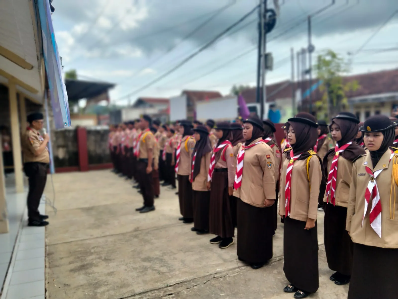 Pembukaan JOTA-JOTI 2025 di Kwarcab Kota Banjar Didukung ORARI Lokal Kota Banjar
