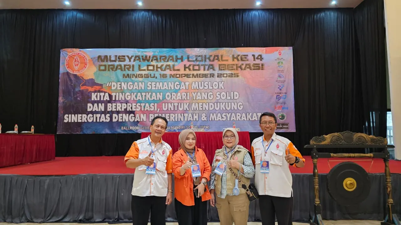 Musyawarah Lokal (MUSLOK) Ke-14 ORARI Lokal Kota Bekasi