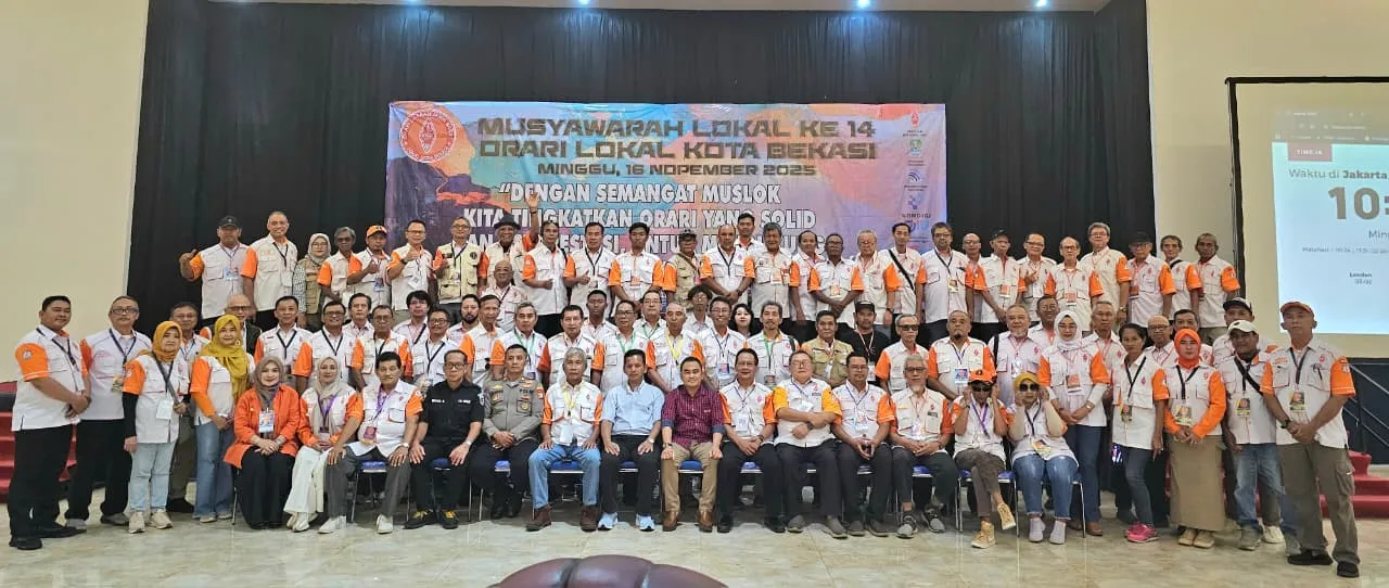 Musyawarah Lokal (MUSLOK) Ke-14 ORARI Lokal Kota Bekasi
