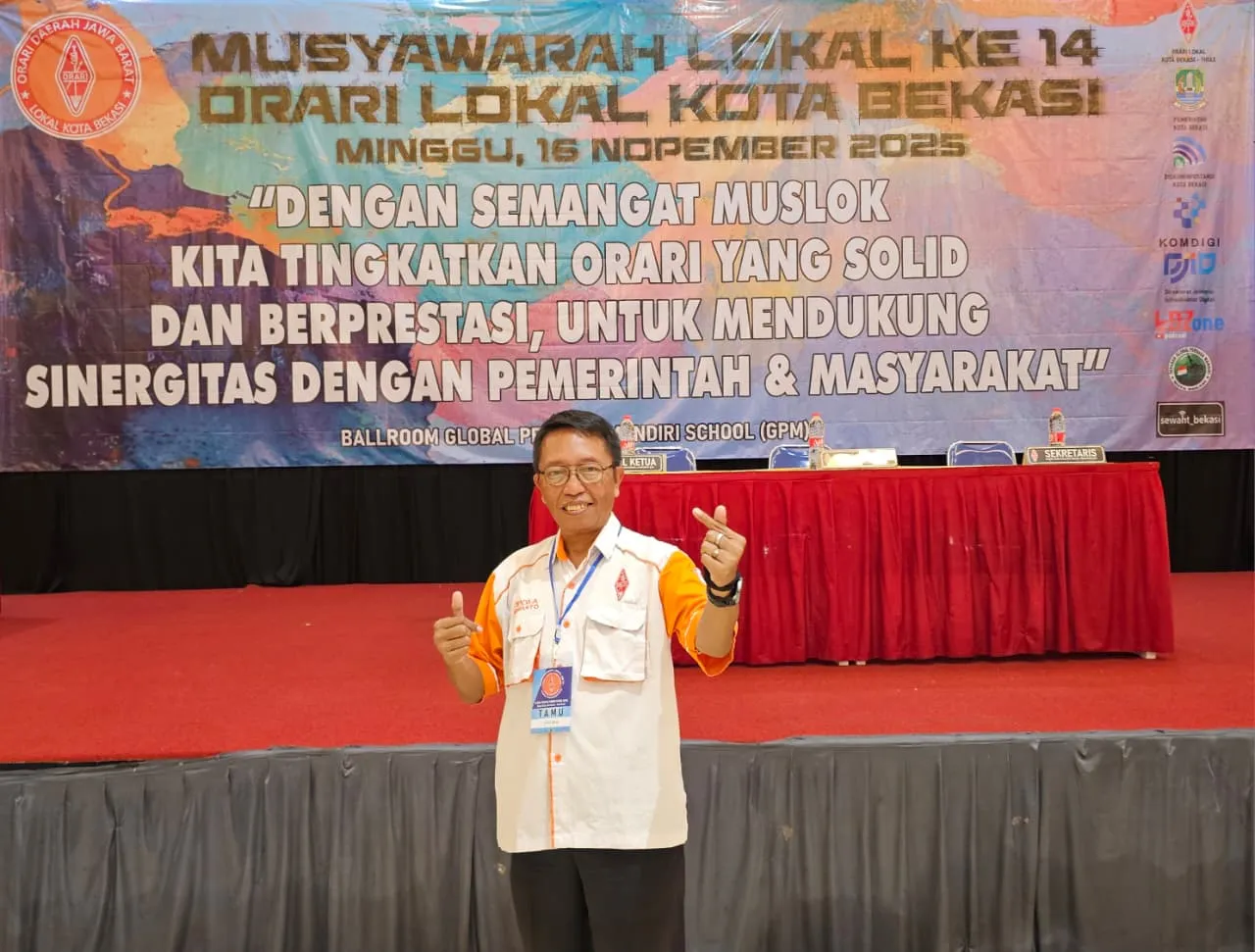 Musyawarah Lokal (MUSLOK) Ke-14 ORARI Lokal Kota Bekasi
