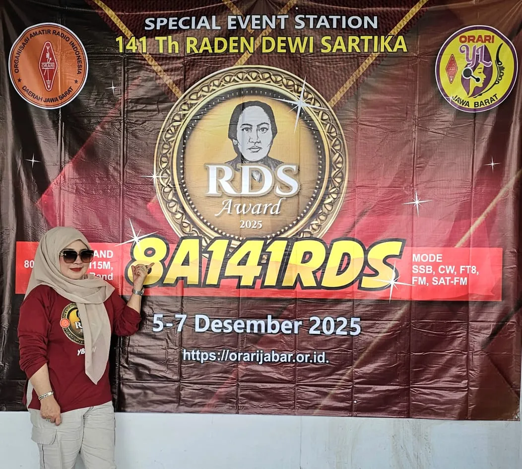 Special Event Station 141 Th Raden Dewi Sartika (8A141RDS)