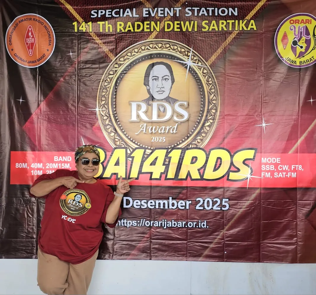 Special Event Station 141 Th Raden Dewi Sartika (8A141RDS)