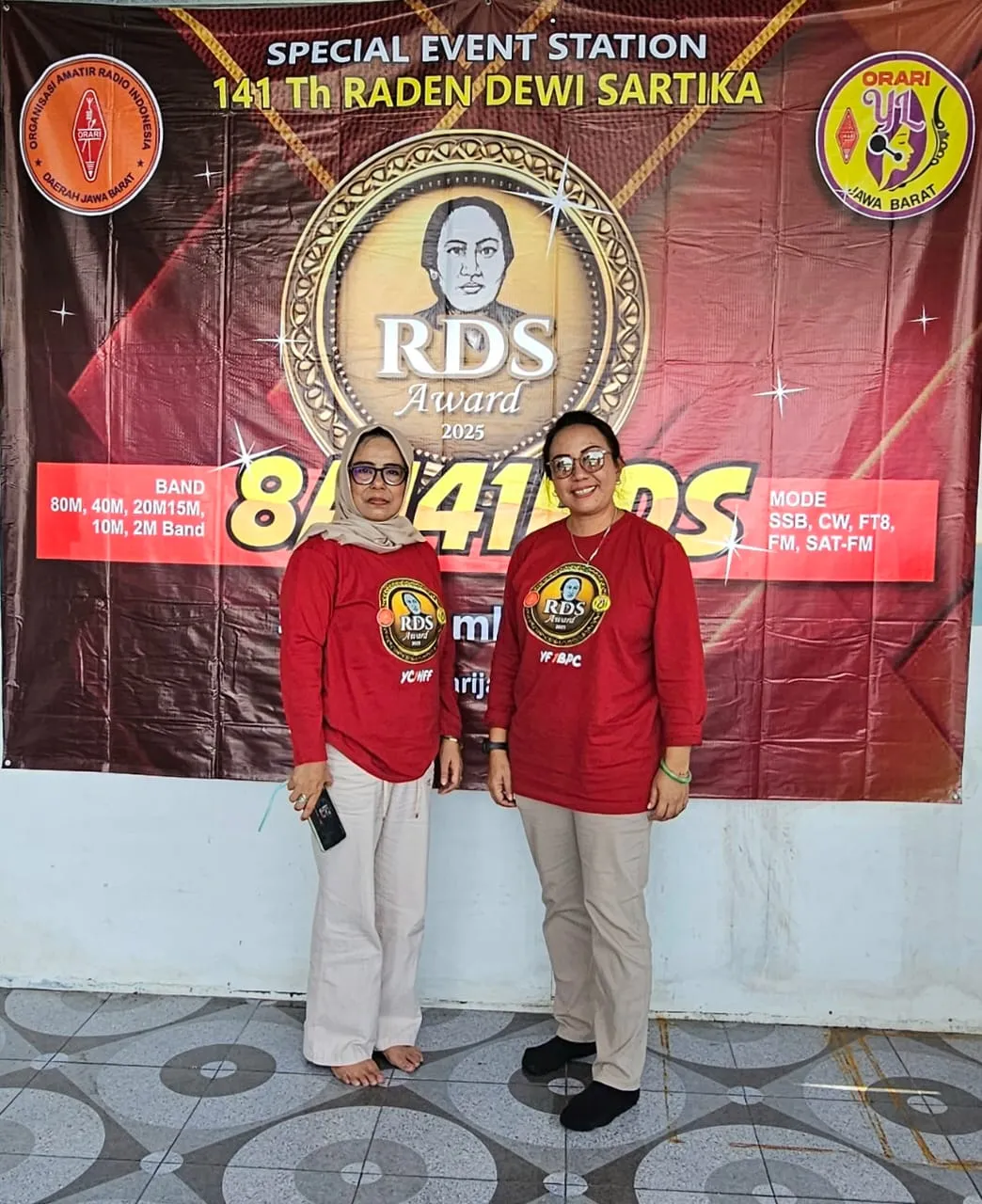 Special Event Station 141 Th Raden Dewi Sartika (8A141RDS)
