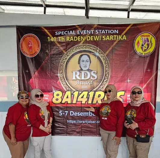 Special Event Station 141 Th Raden Dewi Sartika (8A141RDS)