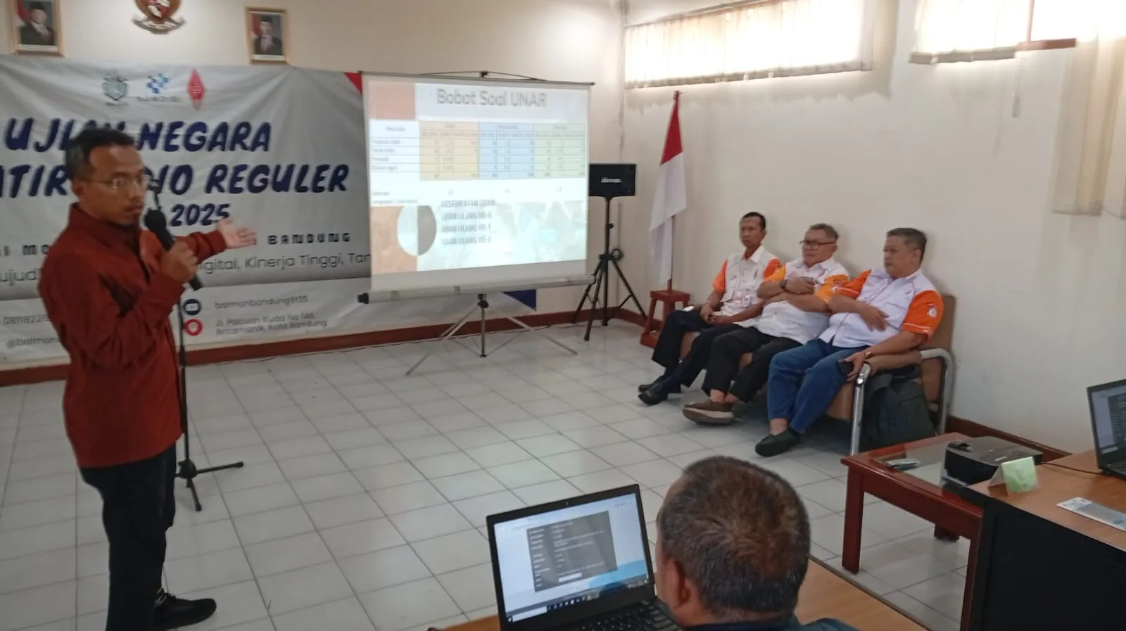 UNAR Reguler di Kantor Balmon Arcamanik