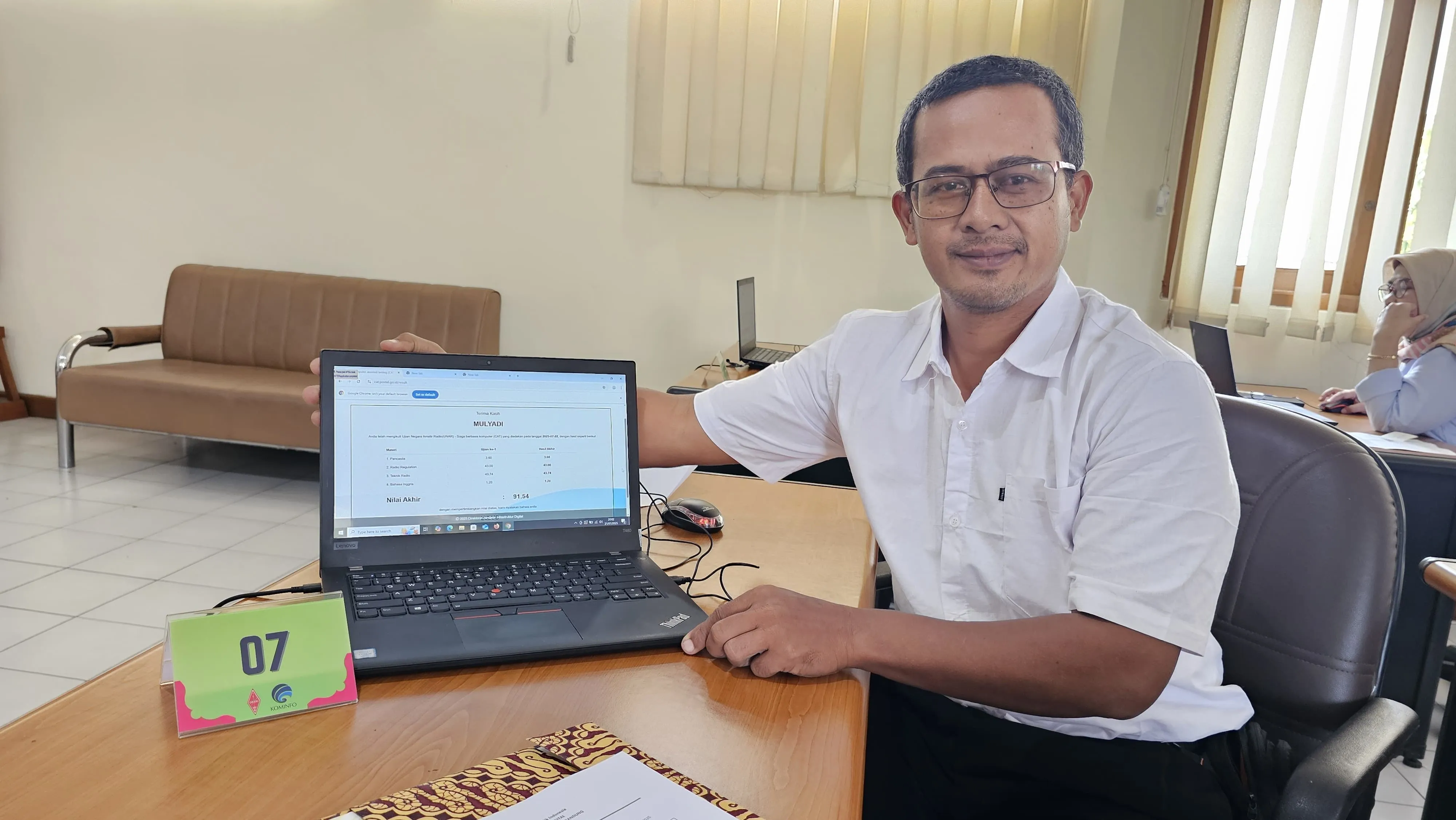 Ujian Negara Amatir Radio (UNAR) Reguler ke-VII tahun 2025