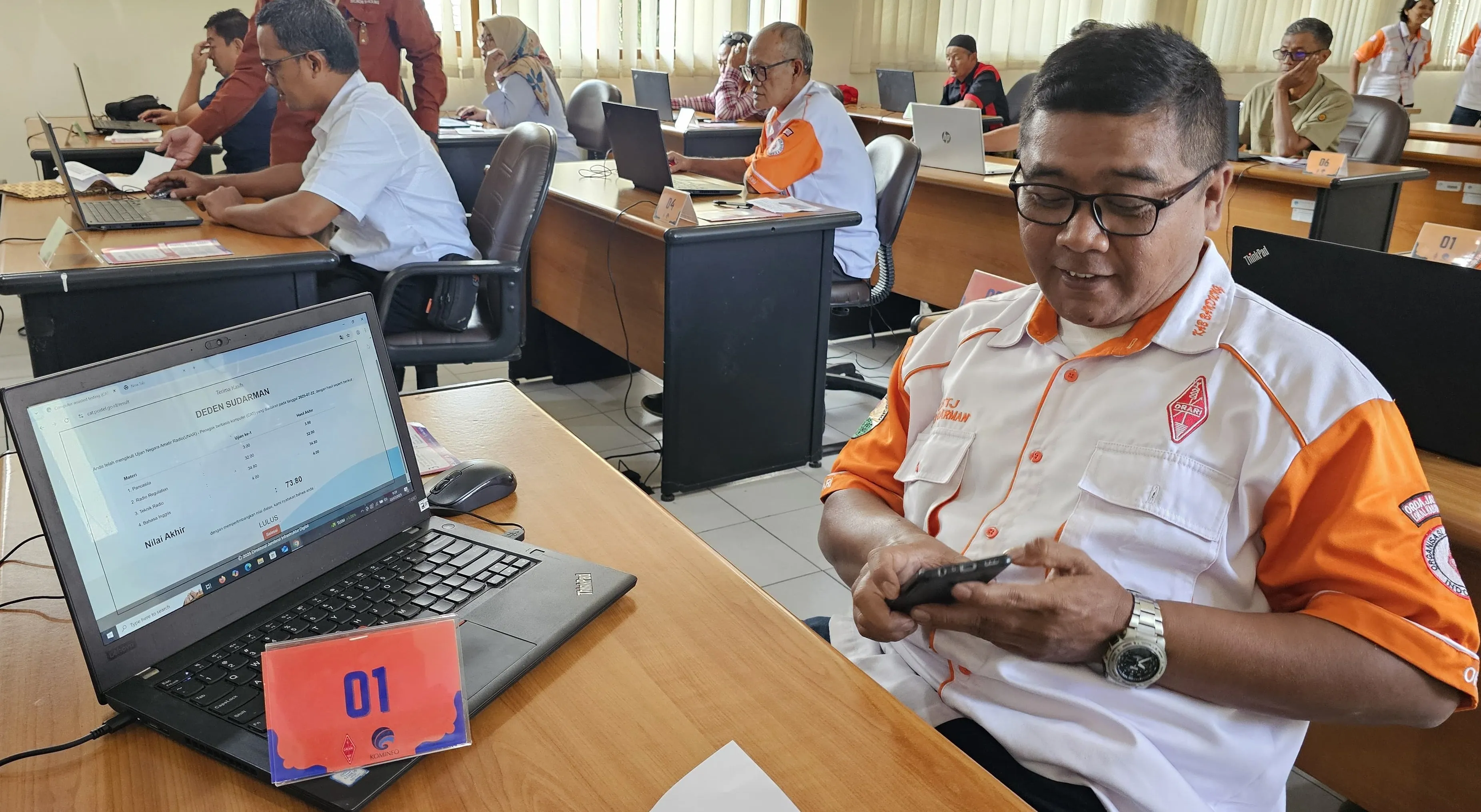 Ujian Negara Amatir Radio (UNAR) Reguler ke-VII tahun 2025