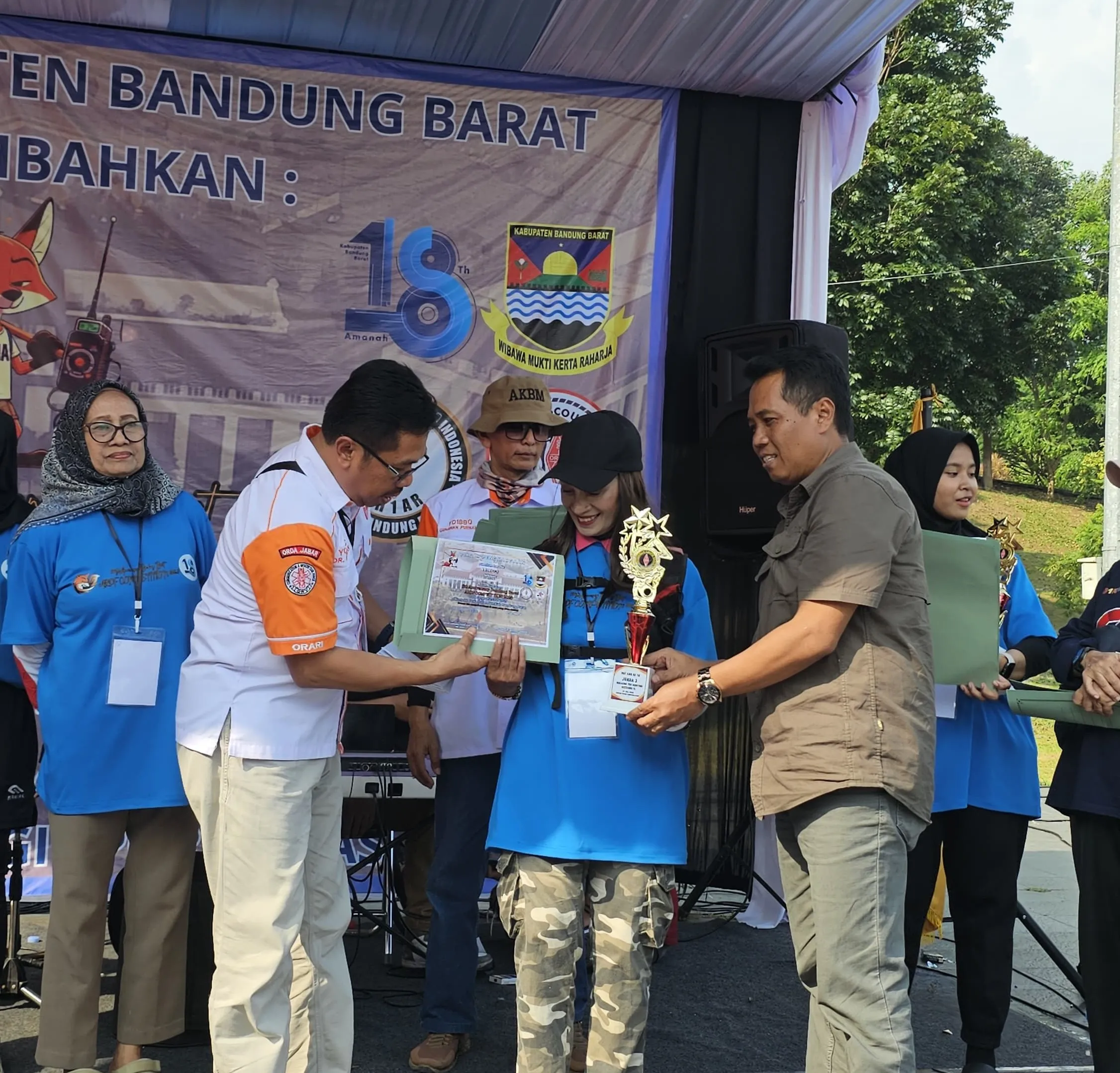 Walking Fox Hunting ARDF 2025 – HUT ke-18 Kabupaten Bandung Barat