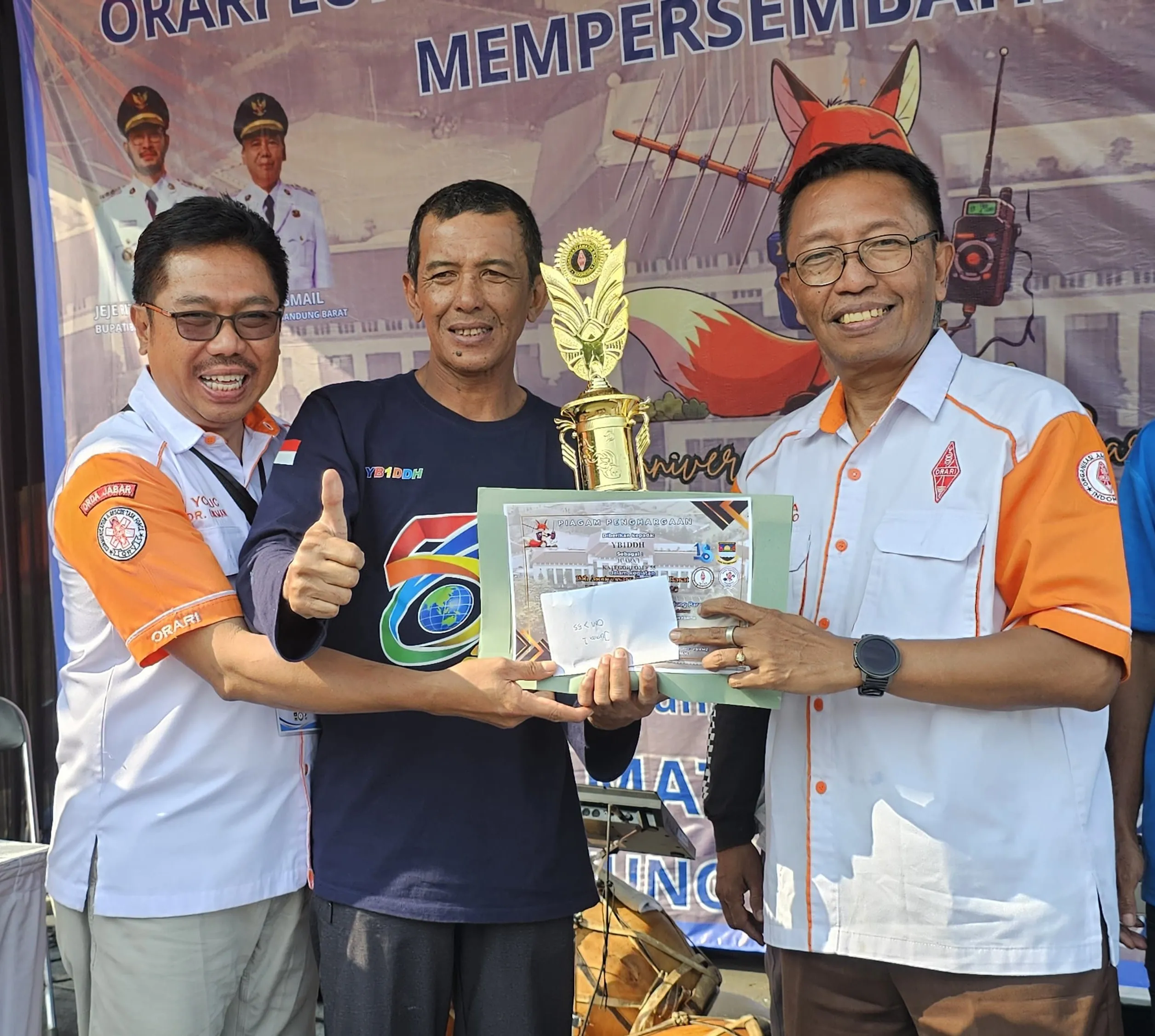 Walking Fox Hunting ARDF 2025 – HUT ke-18 Kabupaten Bandung Barat