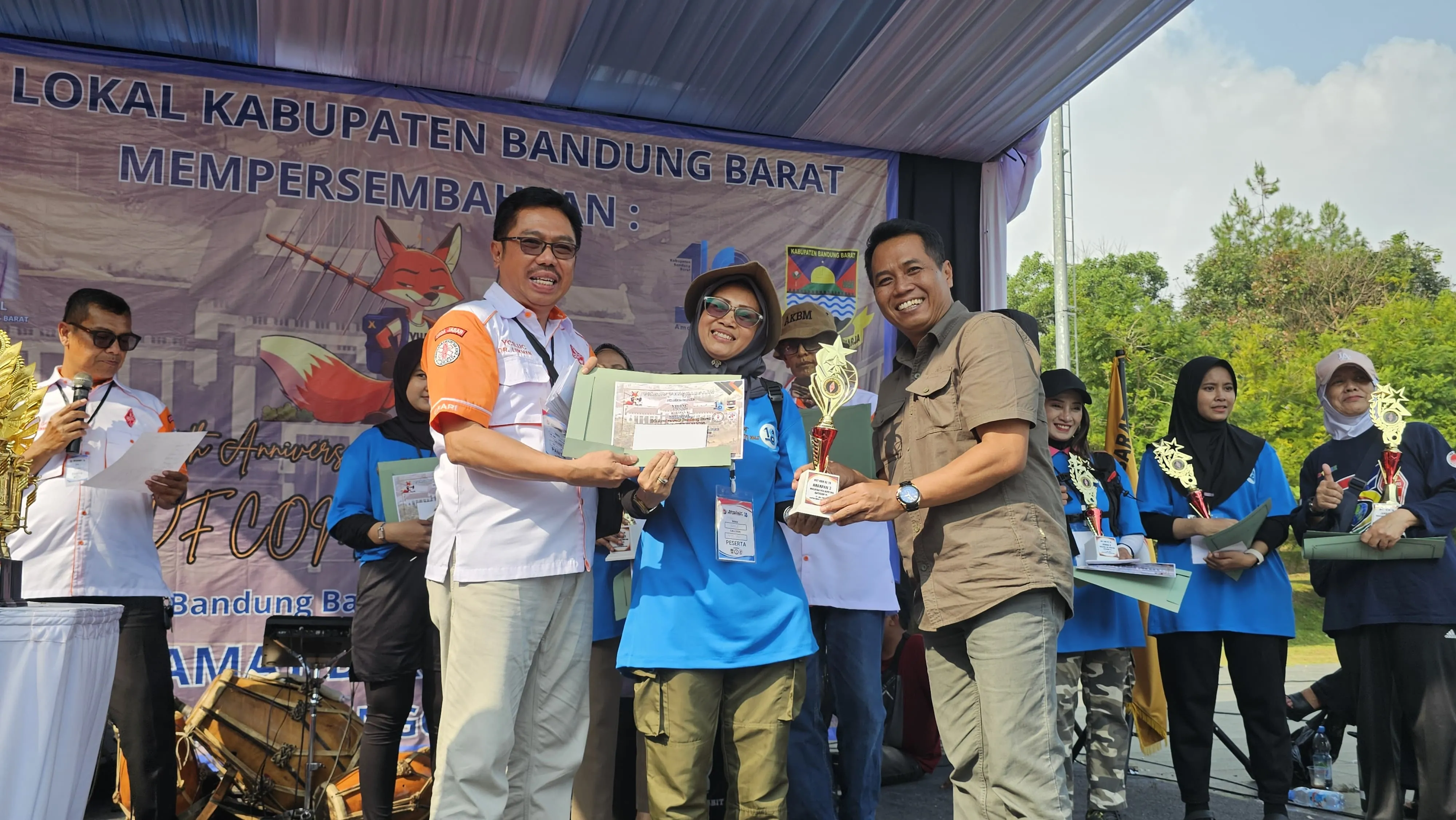 Walking Fox Hunting ARDF 2025 – HUT ke-18 Kabupaten Bandung Barat