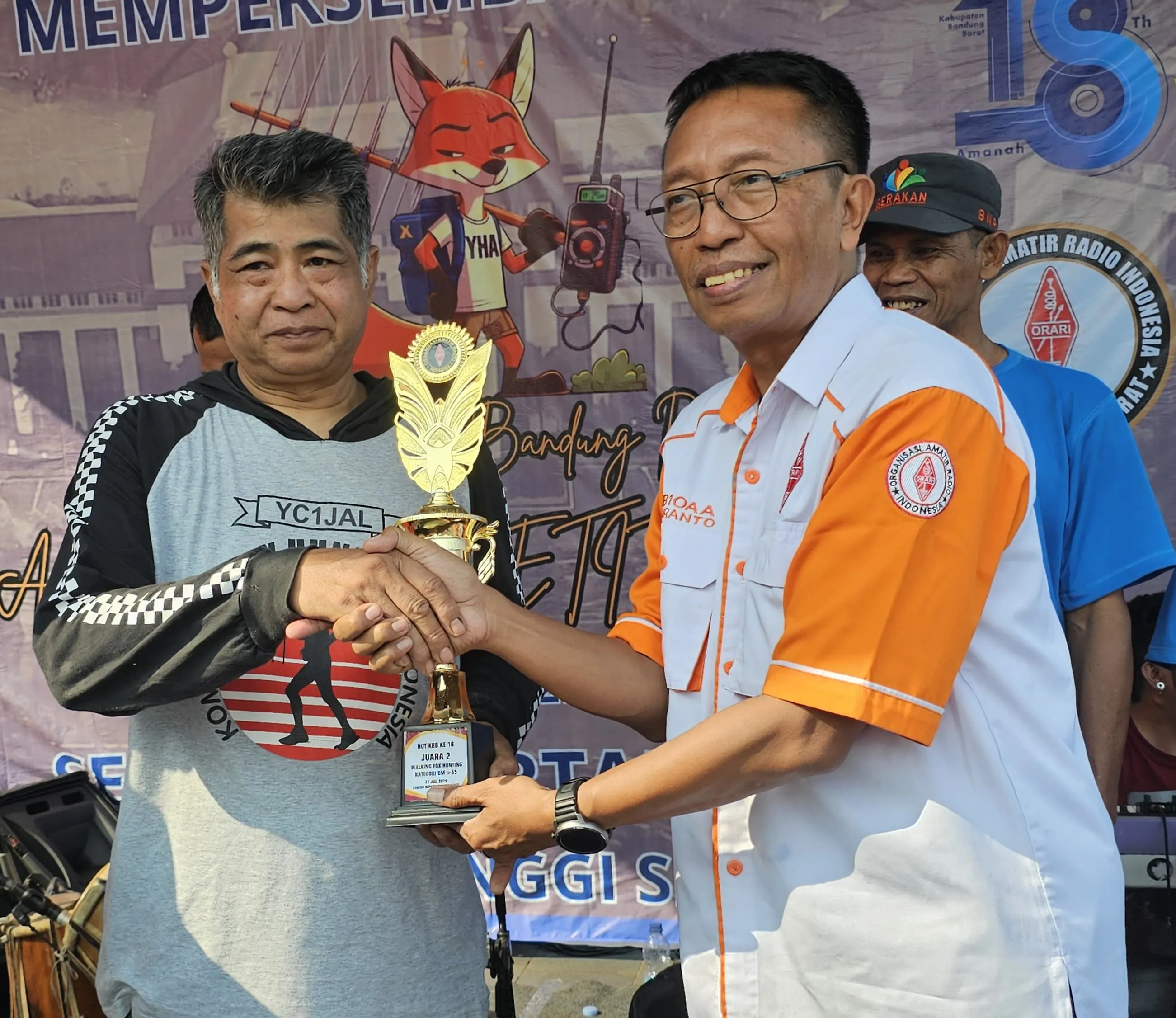 Walking Fox Hunting ARDF 2025 – HUT ke-18 Kabupaten Bandung Barat