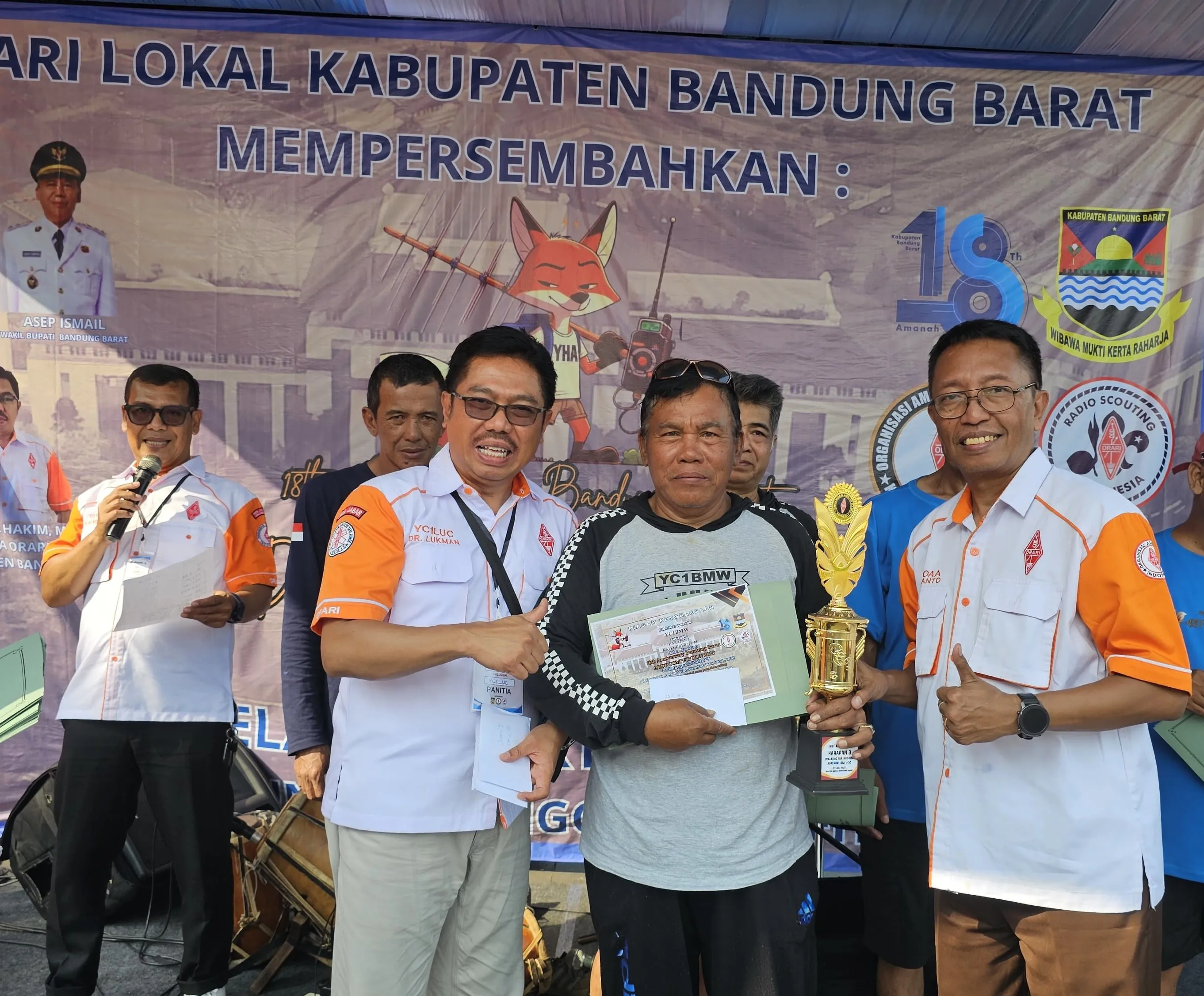 Walking Fox Hunting ARDF 2025 – HUT ke-18 Kabupaten Bandung Barat