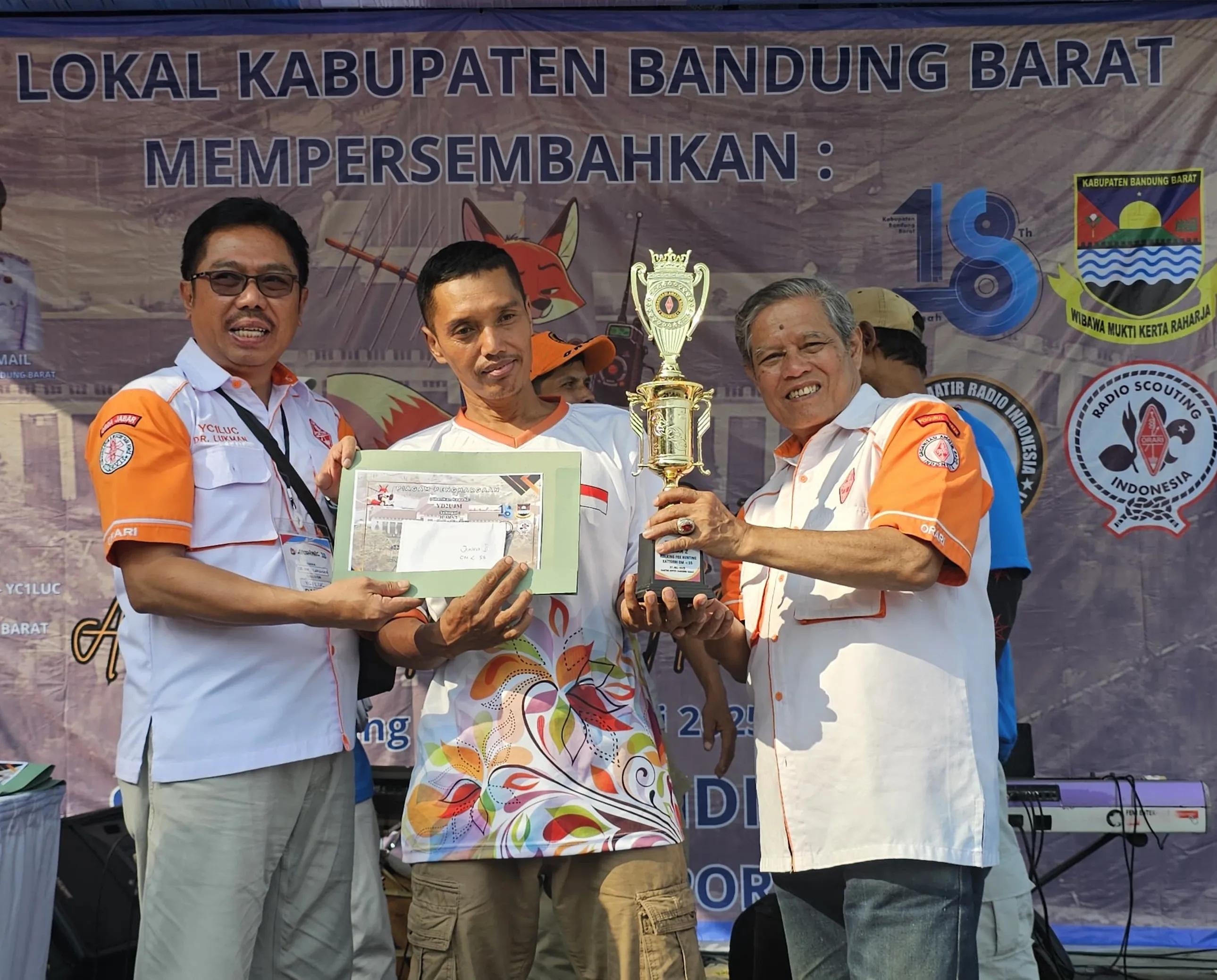 Walking Fox Hunting ARDF 2025 – HUT ke-18 Kabupaten Bandung Barat
