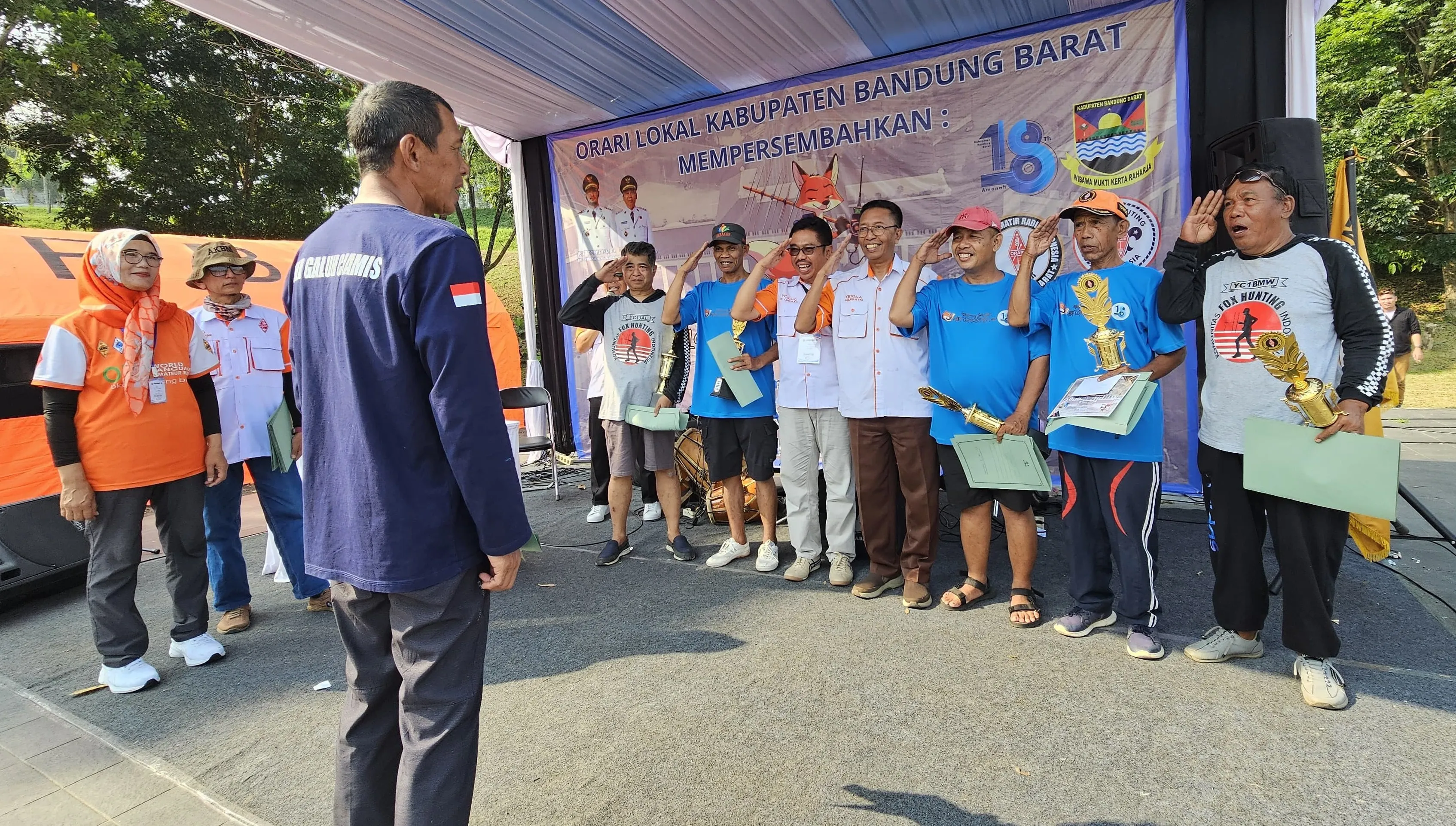 Walking Fox Hunting ARDF 2025 – HUT ke-18 Kabupaten Bandung Barat