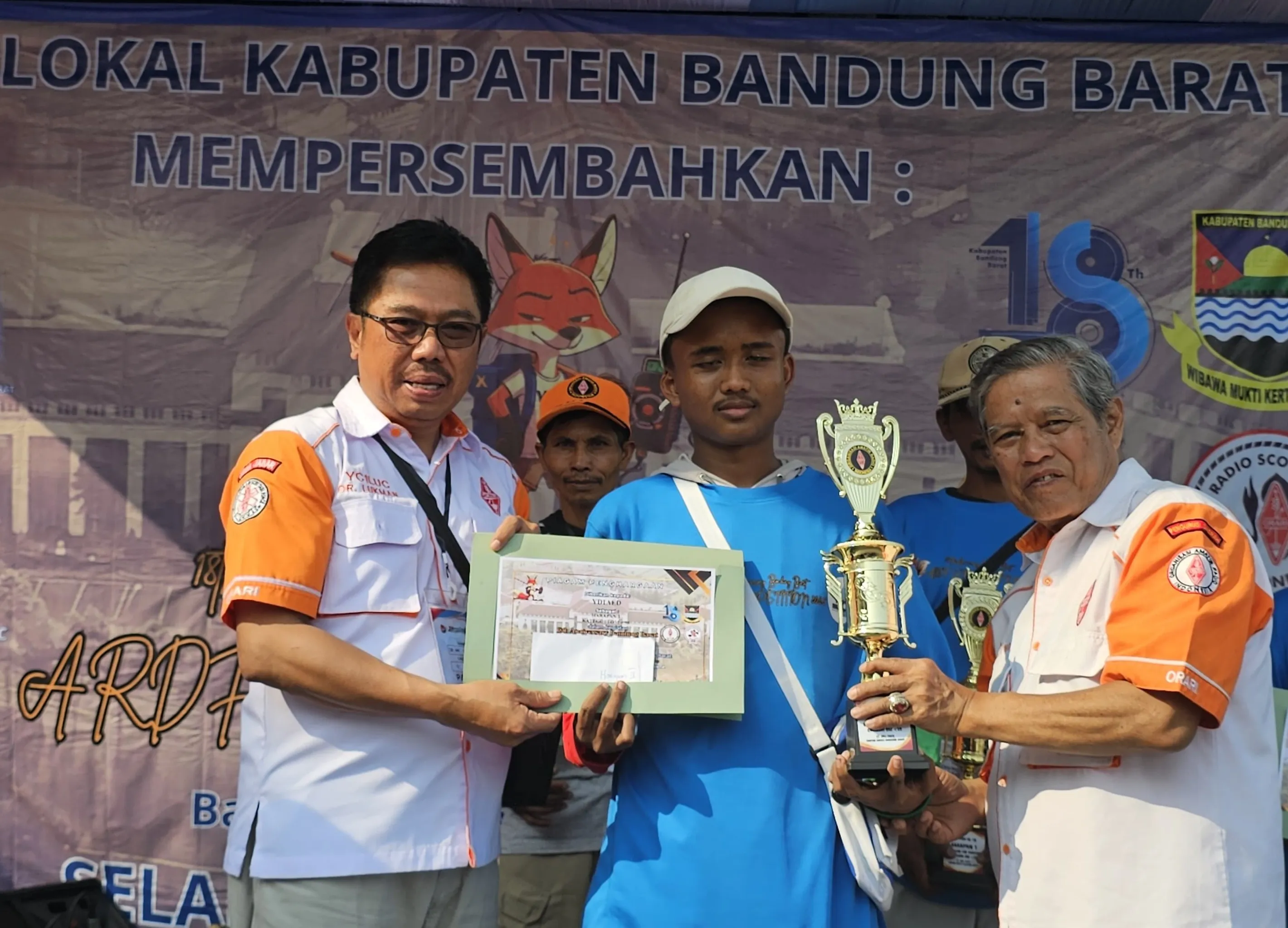 Walking Fox Hunting ARDF 2025 – HUT ke-18 Kabupaten Bandung Barat