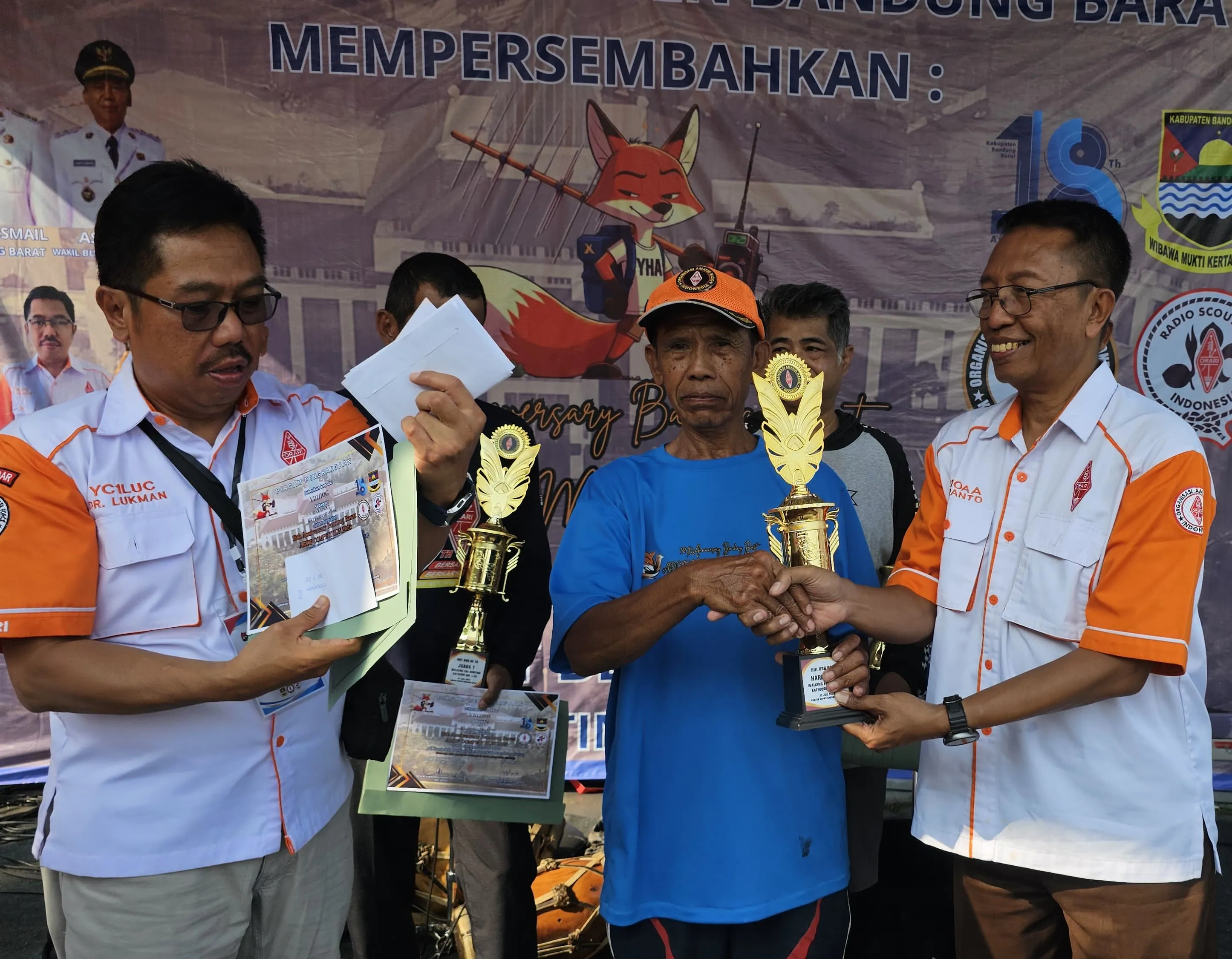 Walking Fox Hunting ARDF 2025 – HUT ke-18 Kabupaten Bandung Barat