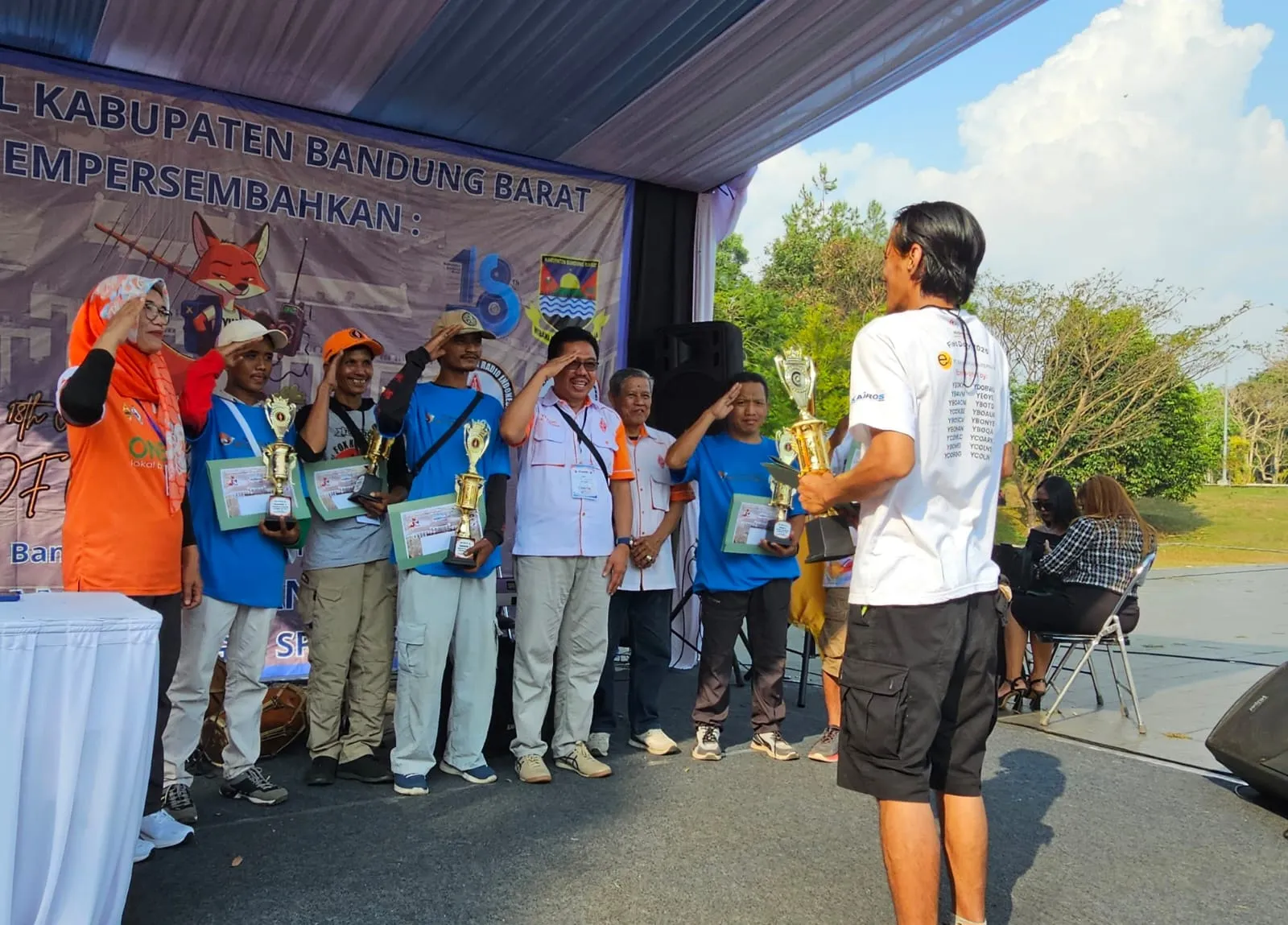 Walking Fox Hunting ARDF 2025 – HUT ke-18 Kabupaten Bandung Barat