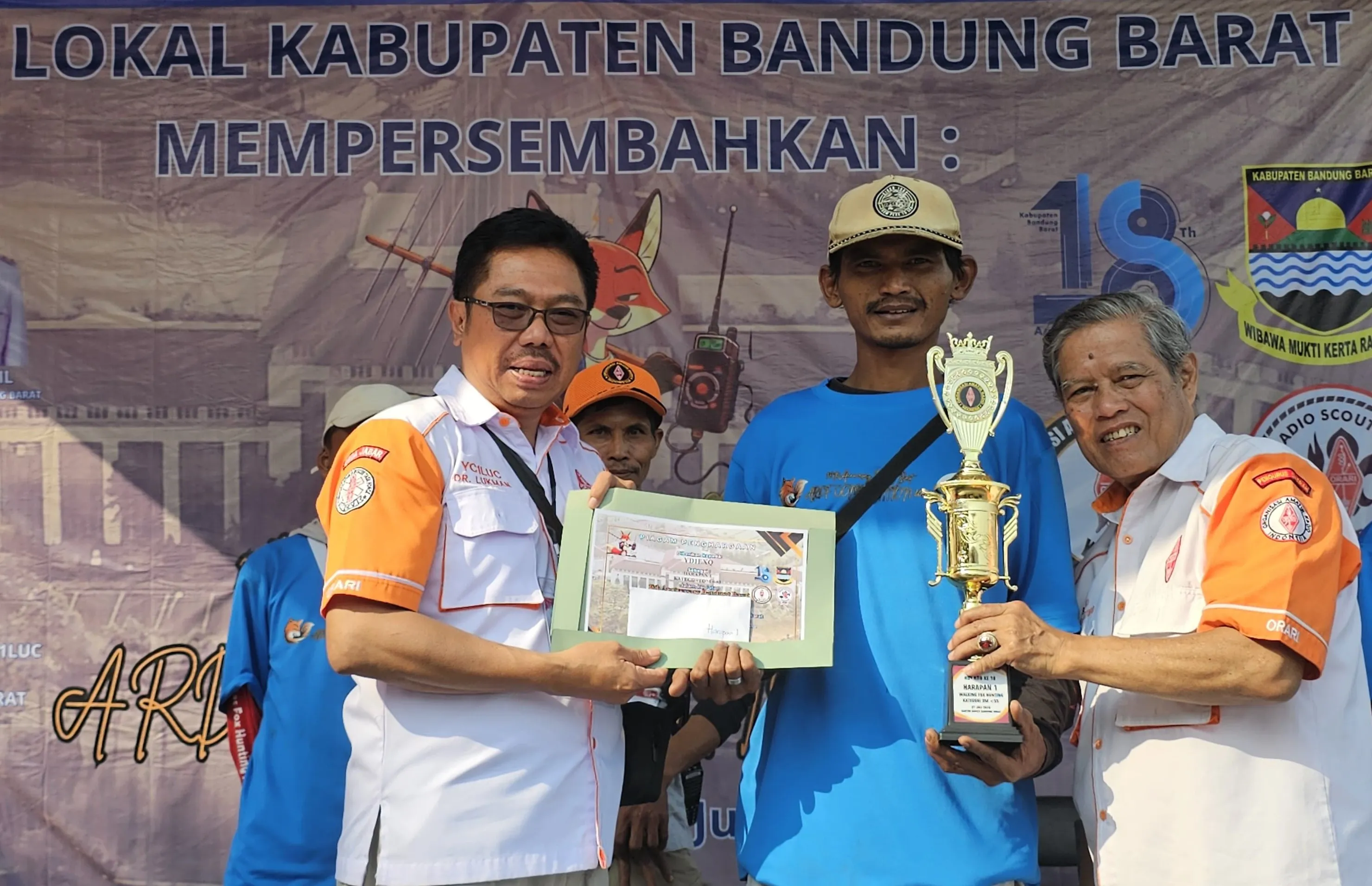 Walking Fox Hunting ARDF 2025 – HUT ke-18 Kabupaten Bandung Barat