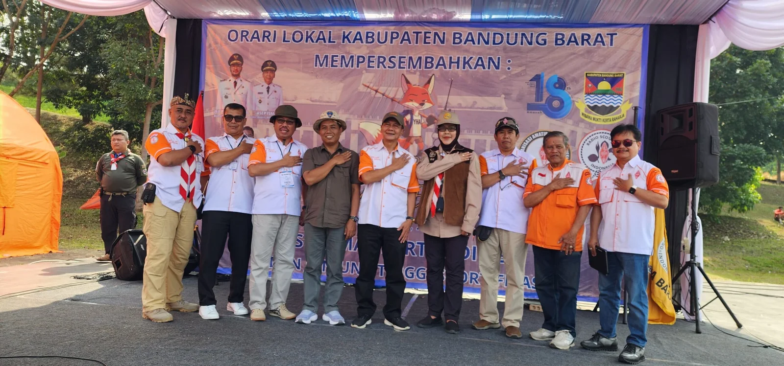 Walking Fox Hunting ARDF 2025 – HUT ke-18 Kabupaten Bandung Barat