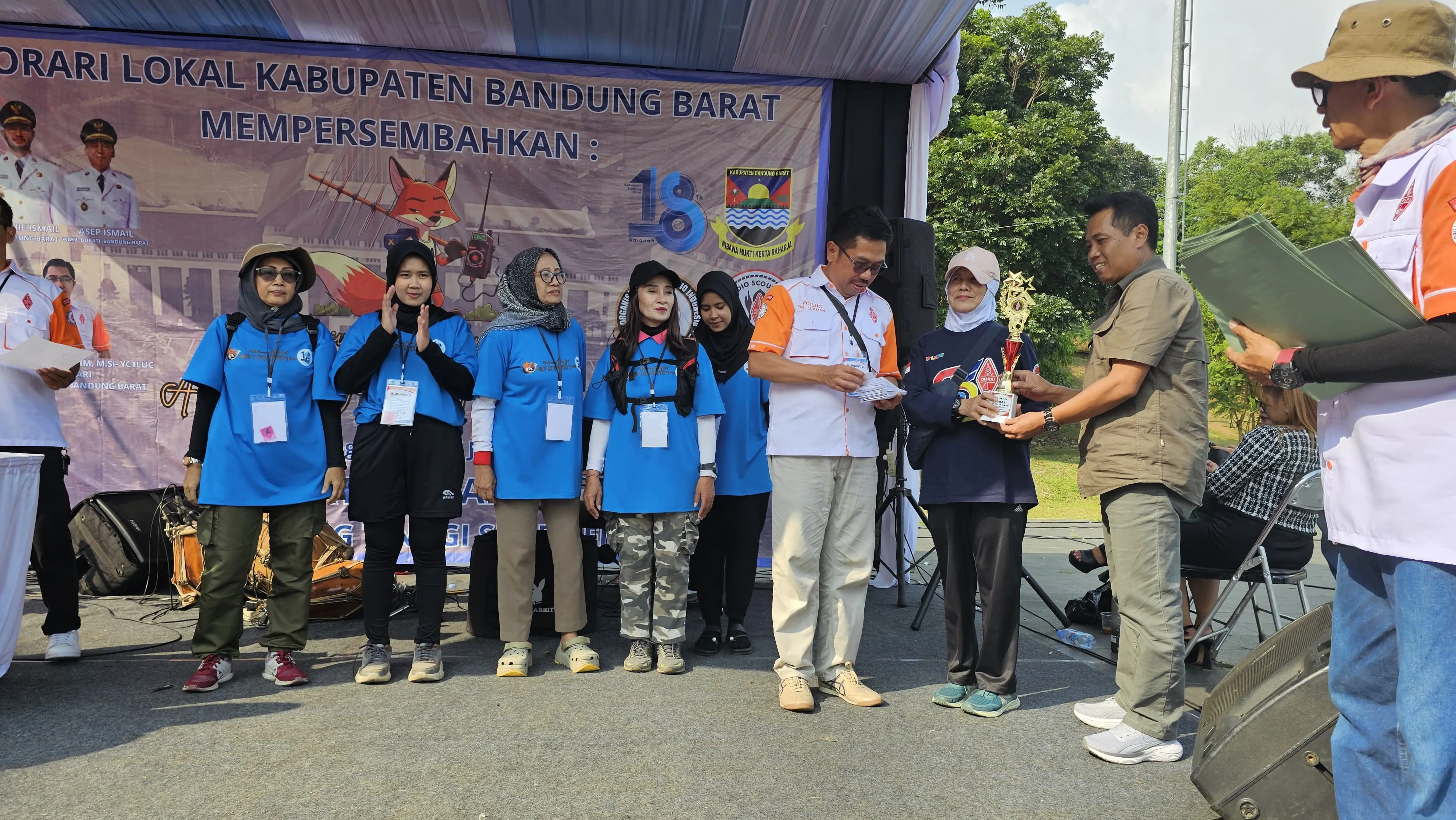 Walking Fox Hunting ARDF 2025 – HUT ke-18 Kabupaten Bandung Barat
