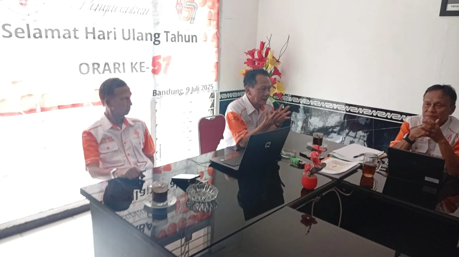 Audiensi ORARI Daerah Jawa Barat dengan Tim Muslok Sukabumi