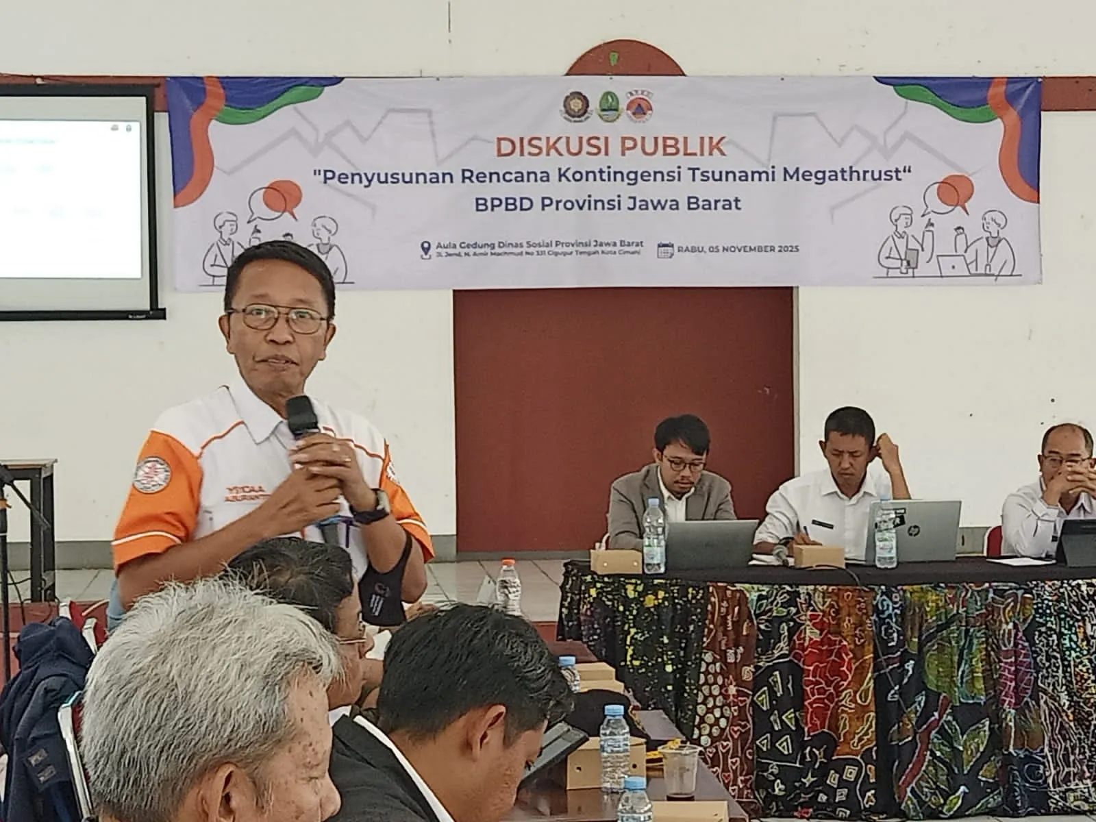 Diskusi Penyusunan Rencana Kontinjensi (Renkon) Tsunami Megathrust