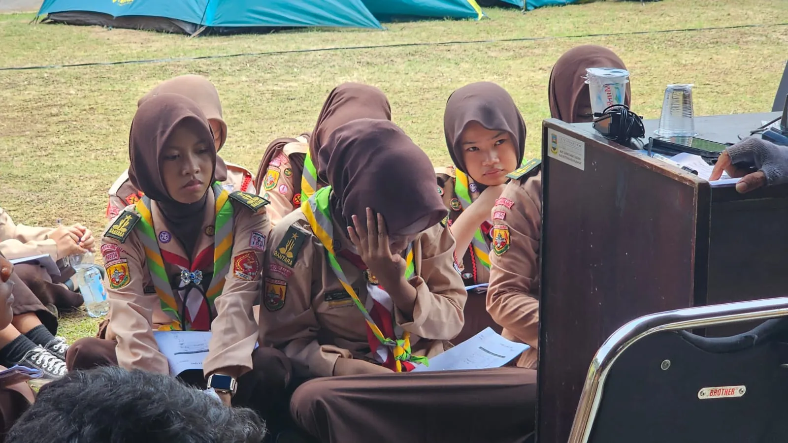 Kegiatan Hari Kedua JOTA-JOTI 2025 Kwarcab Kabupaten Bandung Barat Bersama ORARI Lokal Kabupaten Bandung Barat