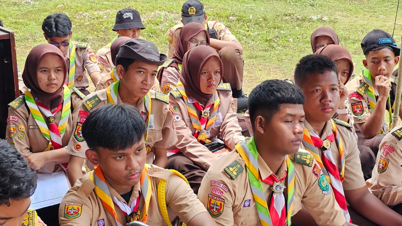 Kegiatan Hari Kedua JOTA-JOTI 2025 Kwarcab Kabupaten Bandung Barat Bersama ORARI Lokal Kabupaten Bandung Barat