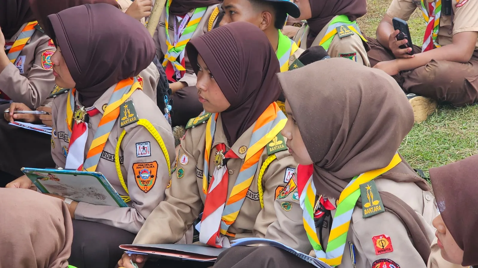 Kegiatan Hari Kedua JOTA-JOTI 2025 Kwarcab Kabupaten Bandung Barat Bersama ORARI Lokal Kabupaten Bandung Barat
