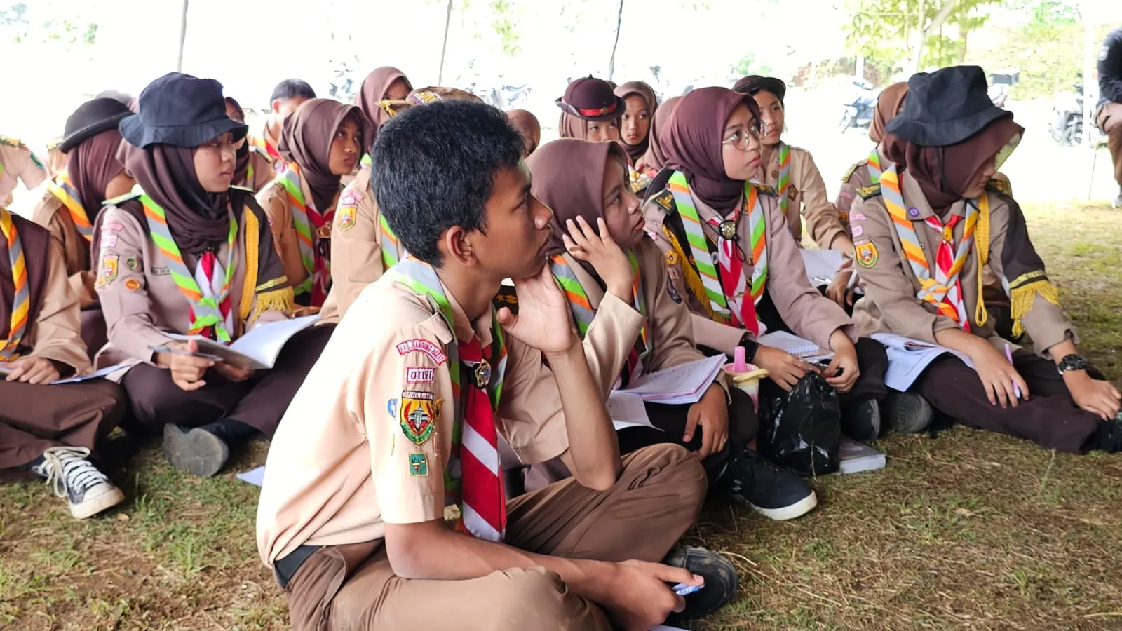 Kegiatan Hari Kedua JOTA-JOTI 2025 Kwarcab Kabupaten Bandung Barat Bersama ORARI Lokal Kabupaten Bandung Barat