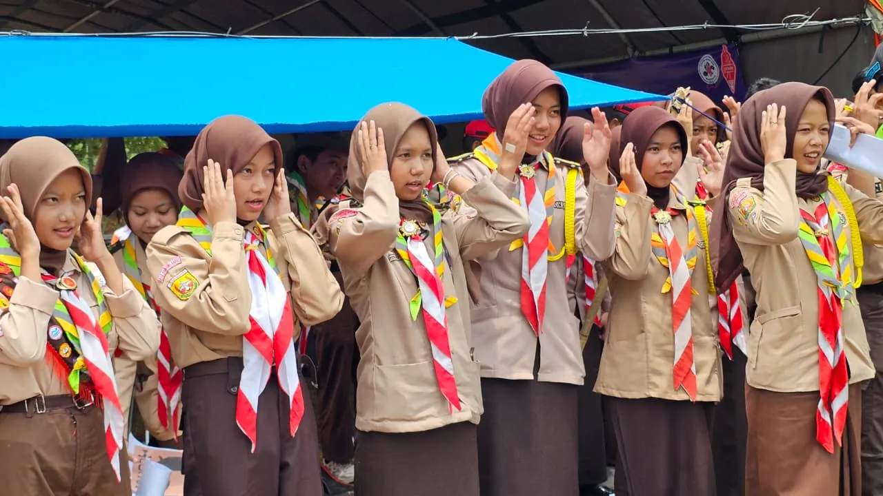 Kegiatan Hari Kedua JOTA-JOTI 2025 Kwarcab Kabupaten Bandung Barat Bersama ORARI Lokal Kabupaten Bandung Barat
