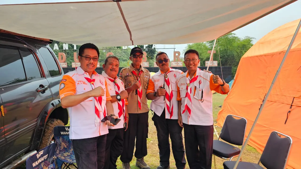 Kegiatan Hari Kedua JOTA-JOTI 2025 Kwarcab Kabupaten Bandung Barat Bersama ORARI Lokal Kabupaten Bandung Barat