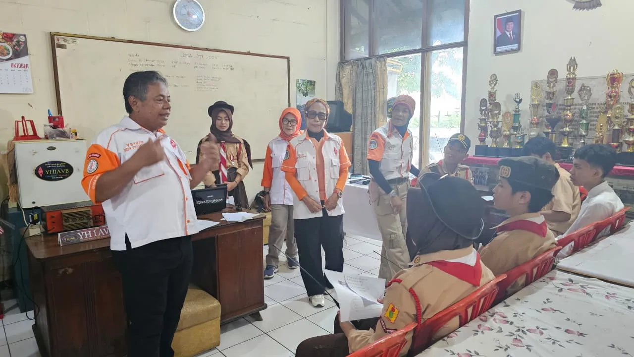Kegiatan Hari Kedua JOTA-JOTI 2025 Kwarcab Bojonagara Bersama ORARI Lokal Bojonagara