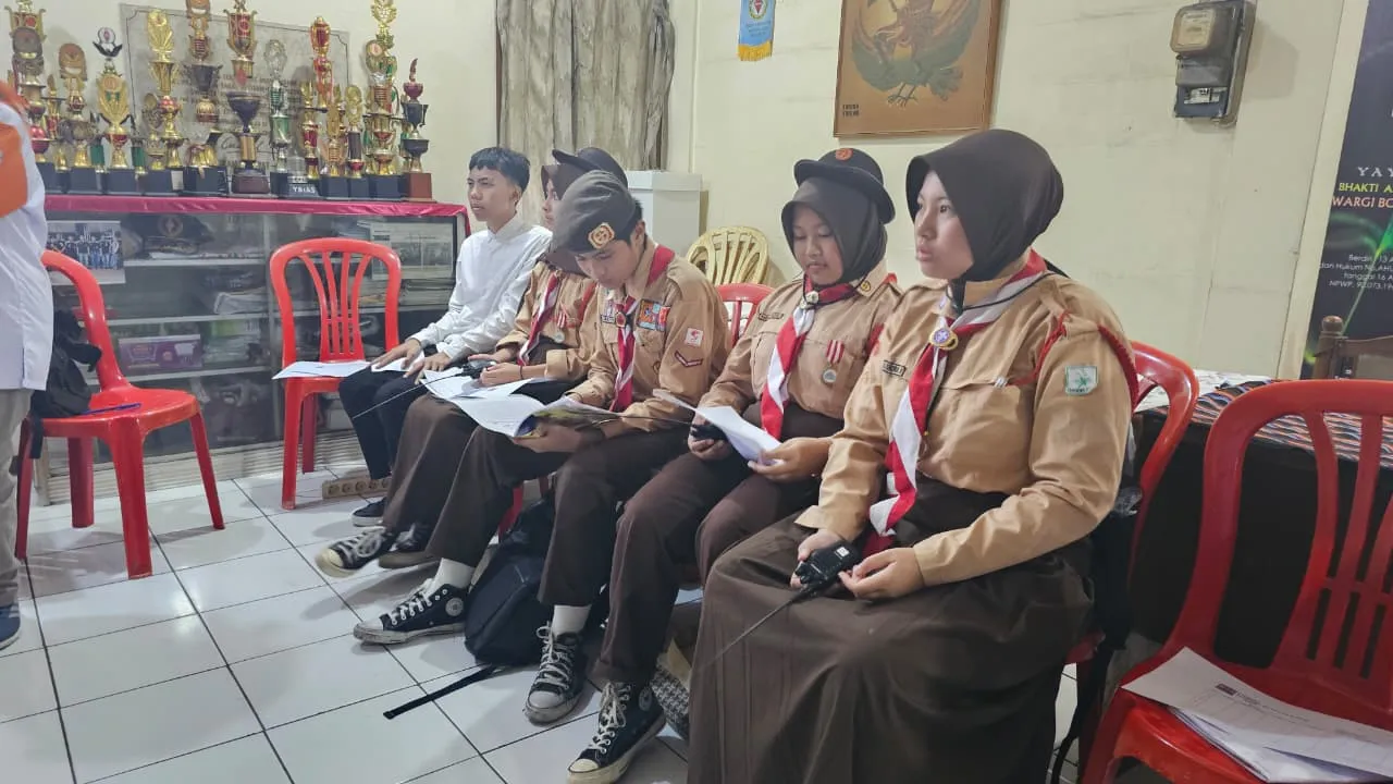 Kegiatan Hari Kedua JOTA-JOTI 2025 Kwarcab Bojonagara Bersama ORARI Lokal Bojonagara