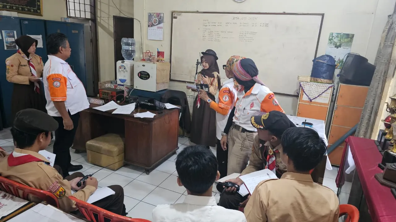 Kegiatan Hari Kedua JOTA-JOTI 2025 Kwarcab Bojonagara Bersama ORARI Lokal Bojonagara