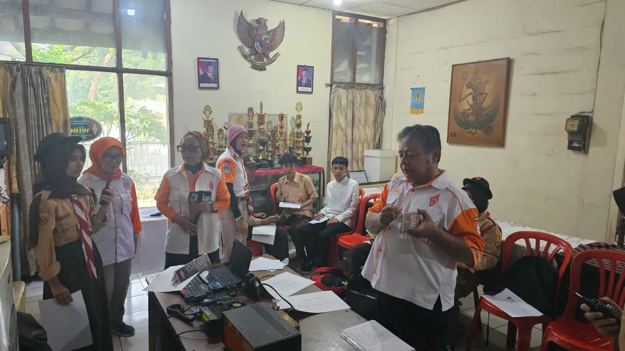 Kegiatan Hari Kedua JOTA-JOTI 2025 Kwarcab Bojonagara Bersama ORARI Lokal Bojonagara